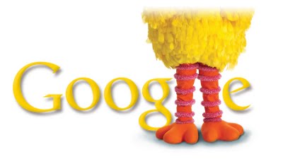 Big Bird Google Logo
