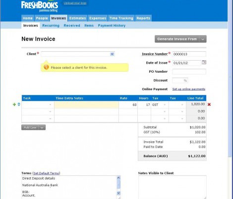 Accounting Software Review – FreshBooks